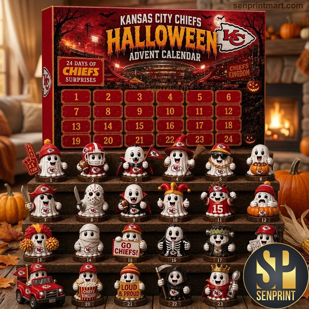 Kansas City Chiefs Halloween 24 Days of Surprises Advent Calendar