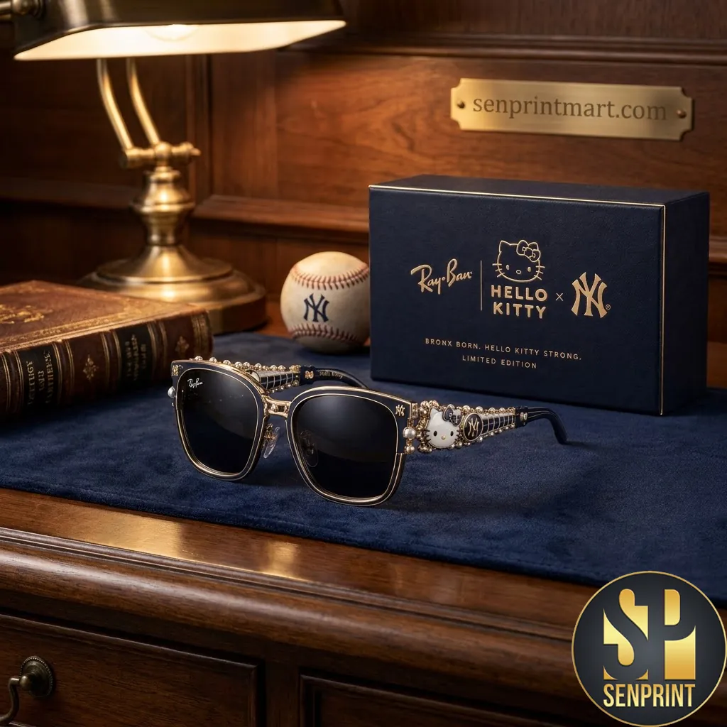 New York Yankees Hello Kitty Limited Edition Luxury Sunglasses