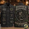 New York Mets Est 1962 Vintage Patched Distressed Denim Vest New York Mets Est 1962 Vintage Patched Distressed Denim Vest