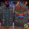 Guns N’ Roses Welcome to the Jungle Est 1985 Distressed Denim Vest Guns N’ Roses Welcome to the Jungle Est 1985 Distressed Denim Vest