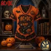 Alice Cooper Legacy Collection Halloween Distressed Orange V-Neck T-Shirt Alice Cooper Legacy Collection Halloween Distressed Orange V-Neck T-Shirt
