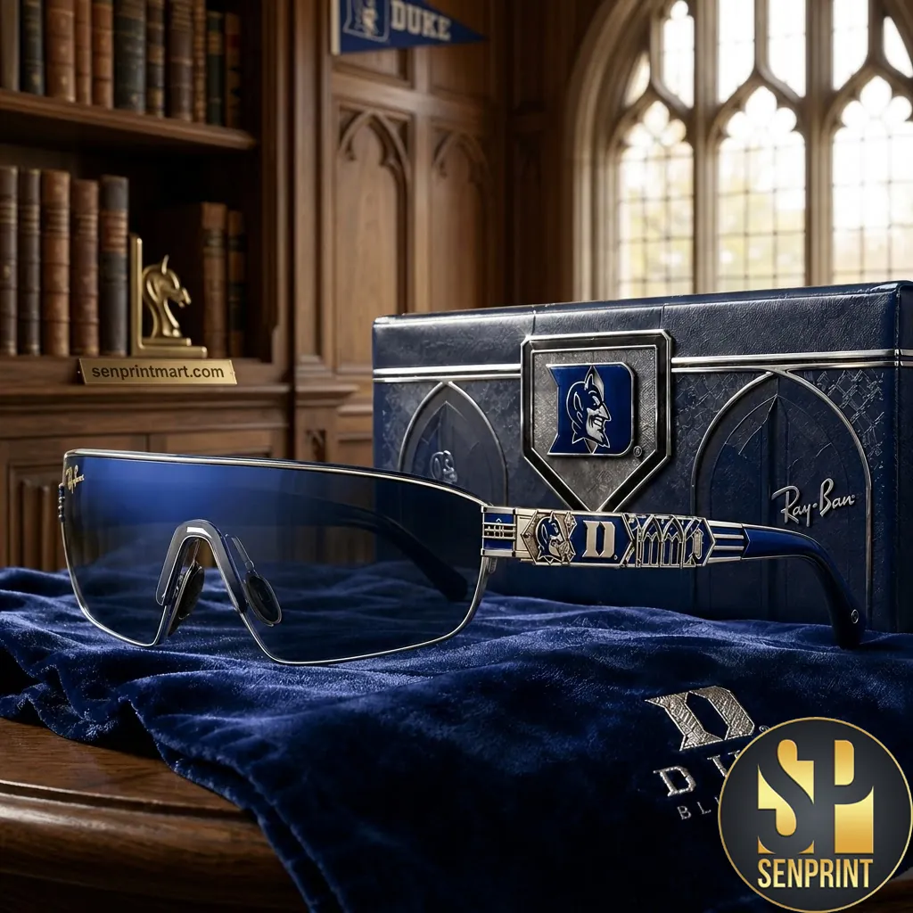 Duke Blue Devils Premium NCAA Shield Sunglasses