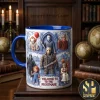 Harry’s Library Hogwarts Castle 3D Effect Ceramic Mug Harry’s Library Hogwarts Castle 3D Effect Ceramic Mug