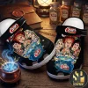Atlanta Braves Hocus Pocus Halloween Purple Clog Shoes Atlanta Braves Hocus Pocus Halloween Purple Clog Shoes