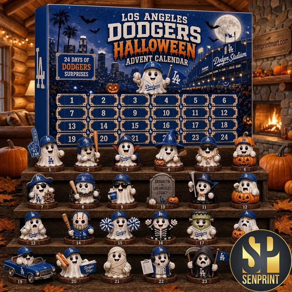 Los Angeles Dodgers Halloween 24 Days of Surprises Advent Calendar