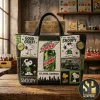 Snoopy and Coca-Cola Vintage Patchwork Quilted Tote Bag Snoopy and Coca-Cola Vintage Patchwork Quilted Tote Bag