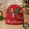Spooky Snoopy Vampire Halloween Purple Moon Knit Beanie Hat Spooky Snoopy Vampire Halloween Purple Moon Knit Beanie Hat