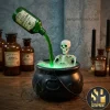 Witch’s Brew Floating Bottle Spooky Glowing Cauldron Halloween Decoration Witch’s Brew Floating Bottle Spooky Glowing Cauldron Halloween Decoration