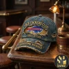 Buffalo Bills Vintage Distressed Est 1960 Embroidered Baseball Cap