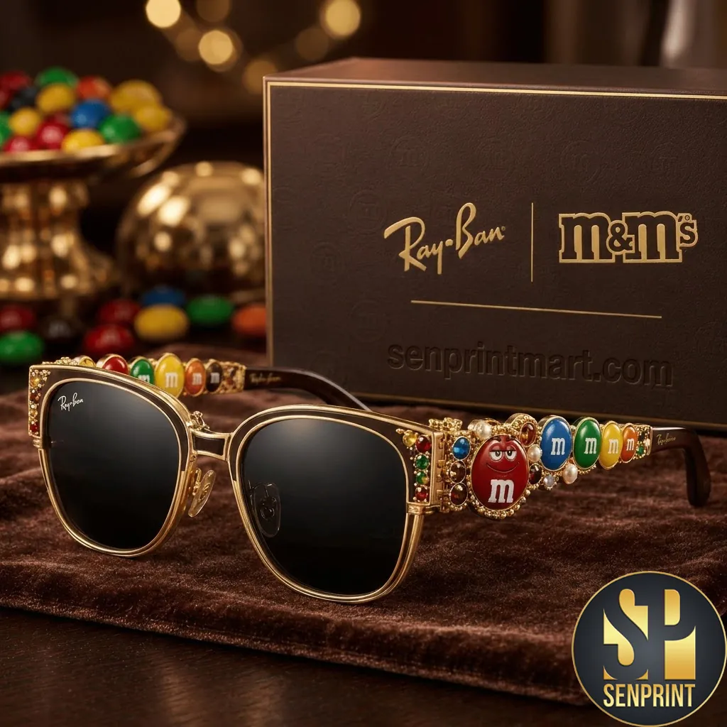 Ray-Ban x M&M’s Limited Edition Luxury 3D Candy Embellished Sunglasses