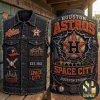 Notre Dame Fighting Irish Breast Cancer Awareness Hope Fights On Patched Denim Vest