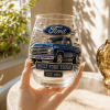 Ford Trucks Mustang and Bronco 3D Embossed Premium Stemless Wine Glass