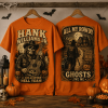 Hank Williams Jr Haunted Hell Yeah Vintage Country Rebel Halloween Graphic T-Shirt