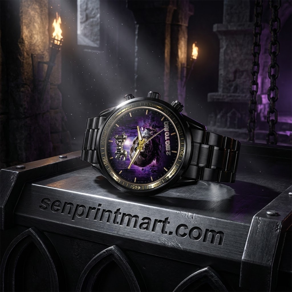 Ghost Band 2 Big To Rig Premium Black Stainless Steel Watch