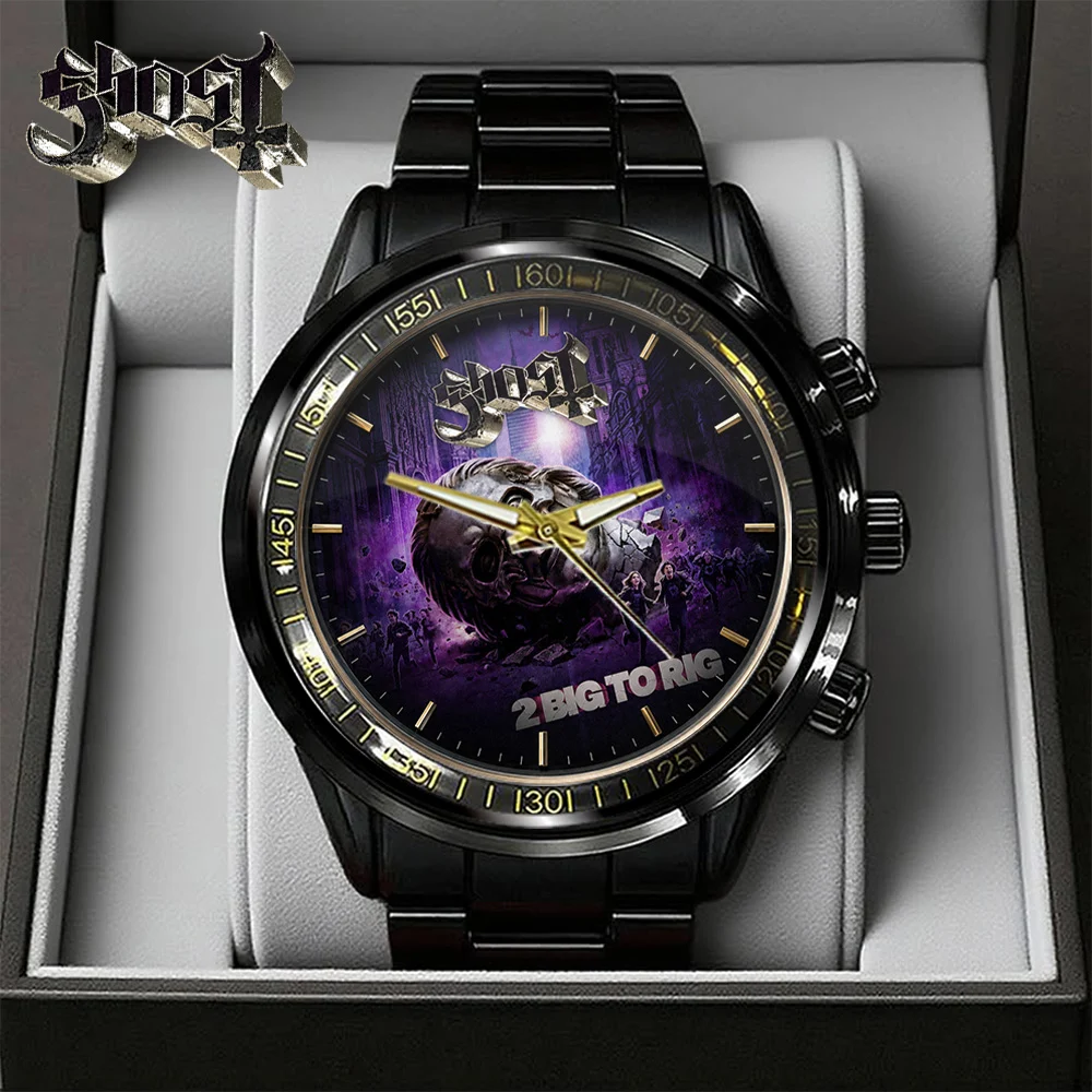 Ghost Band 2 Big To Rig Premium Black Stainless Steel Watch