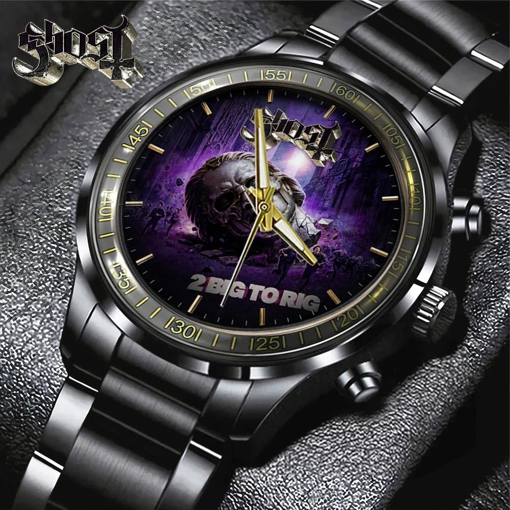 Ghost Band 2 Big To Rig Premium Black Stainless Steel Watch