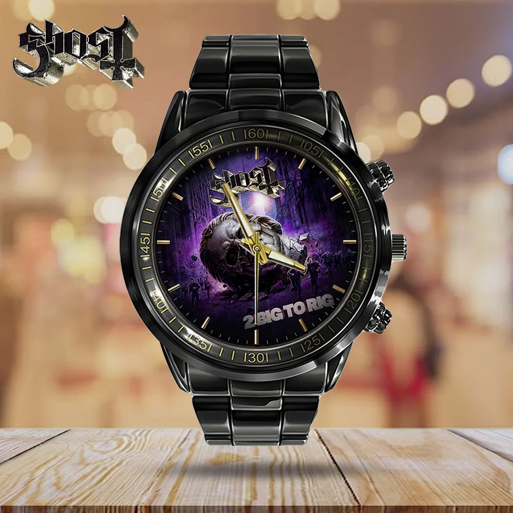 Ghost Band 2 Big To Rig Premium Black Stainless Steel Watch