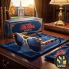 Buffalo Bills Premium Edition Blue Mirrored Shield Sunglasses Buffalo Bills Premium Edition Blue Mirrored Shield Sunglasses