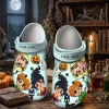Winifred Sanderson Hocus Pocus Gothic Red Rose Halloween Clog Shoes Winifred Sanderson Hocus Pocus Gothic Red Rose Halloween Clog Shoes