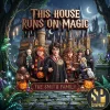 Personalized Mickey and Minnie Halloween Spooky Haunted House Custom Family Yard Sign