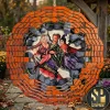 Sanderson Sisters Witch Cauldron Halloween Outdoor Hanging Metal Wind Spinner Sanderson Sisters Witch Cauldron Halloween Outdoor Hanging Metal Wind Spinner