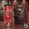Top Gun Maverick Wings Up Fears Down Halloween Skull Pilot Stainless Steel Tumbler
