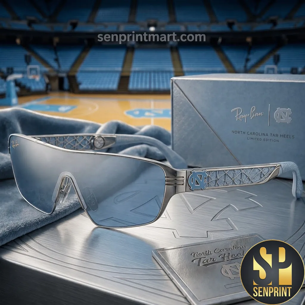 North Carolina Tar Heels Limited Edition Premium Sport Sunglasses