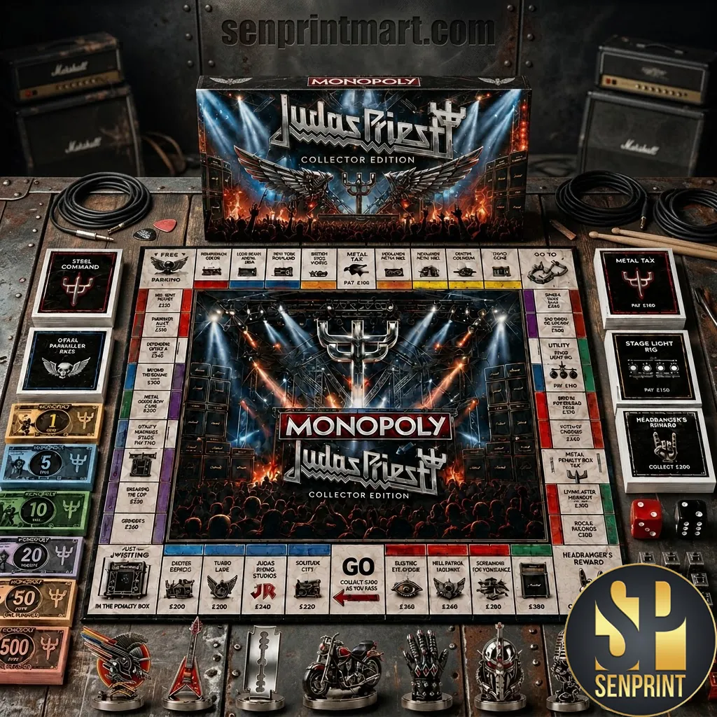 Judas Priest Monopoly Collector Edition Heavy Metal Music Board Game