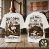 Snoopy x Corona Spooky Sips and Chill Halloween Beach Graphic T-Shirt