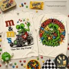 In-N-Out Burger Built For Burgers Retro Green Rat Hot Rod Graphic T-Shirt