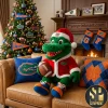 Tennessee Volunteers Smokey Mascot Christmas Santa Plush Pillow Tennessee Volunteers Smokey Mascot Christmas Santa Plush Pillow