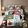 SpongeBob SquarePants and Friends Undersea Cartoon Quilt Bedding Set SpongeBob SquarePants and Friends Undersea Cartoon Quilt Bedding Set