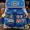 Florida Gators NCAA Premium Orange and Blue Sport Fan Clogs