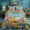 Snoopy and Friends Patchwork Comic Strip Bedding Set