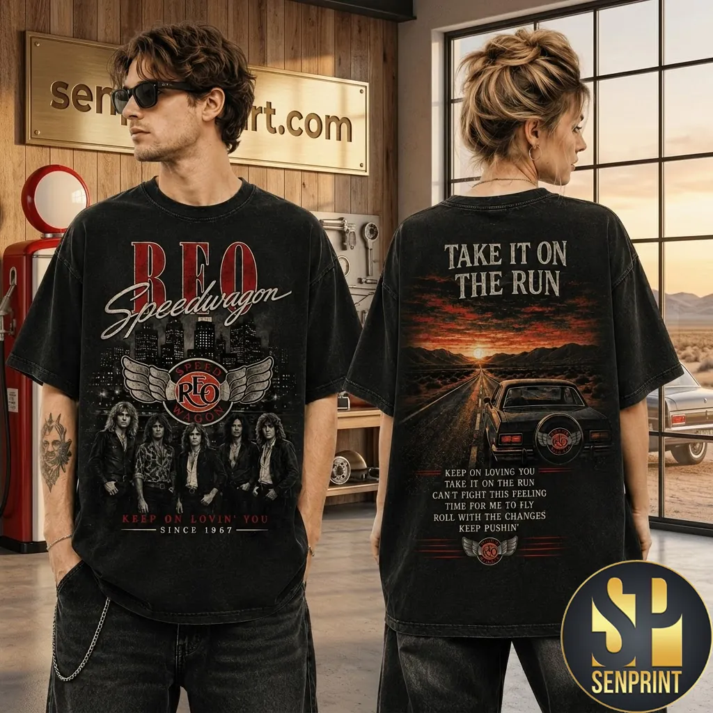 REO Speedwagon Take It on the Run Vintage Graphic T-Shirt