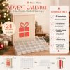 Police Vehicles 24-Day Christmas Countdown Holiday Acrylic Ornaments Advent Calendar