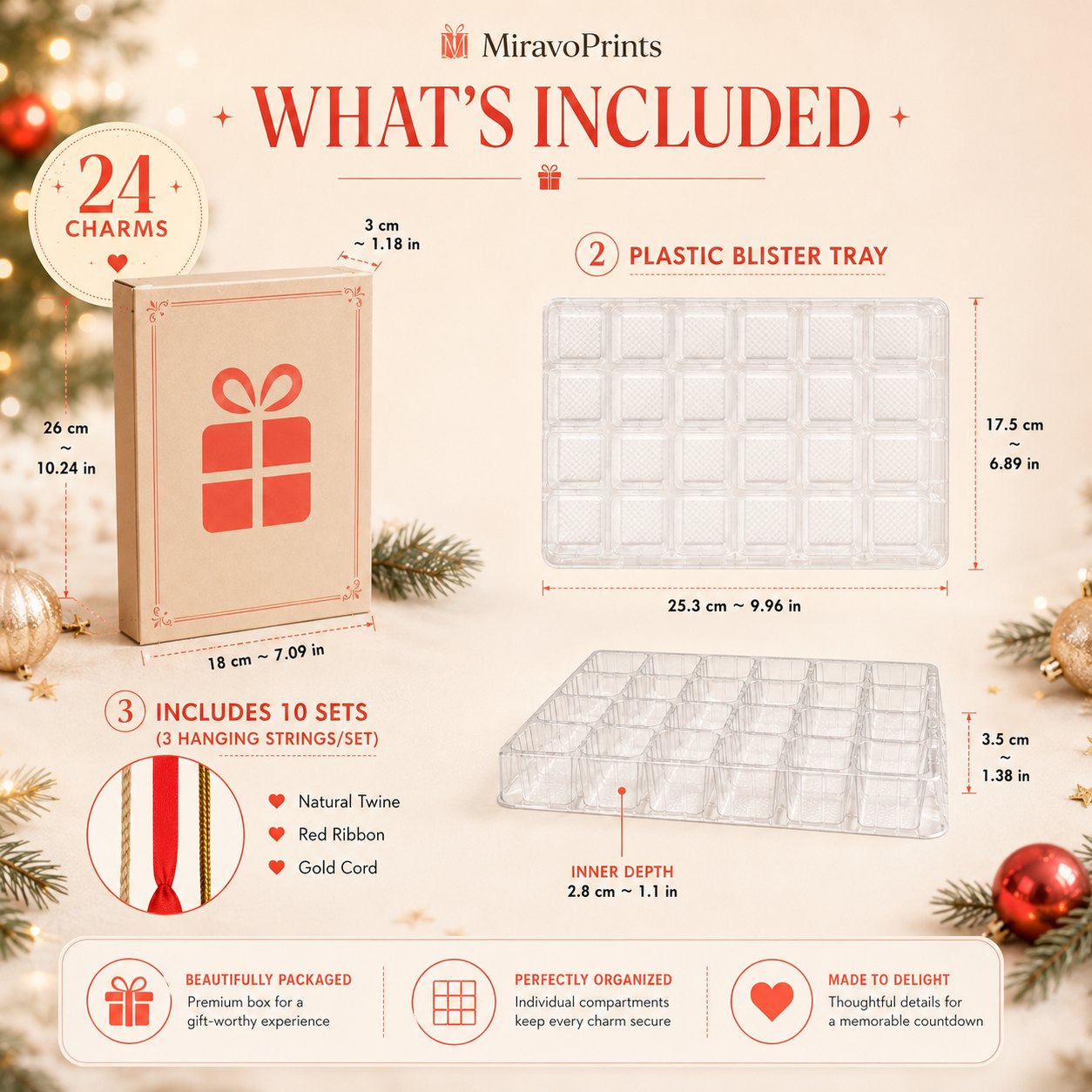 Police Vehicles 24-Day Christmas Countdown Holiday Acrylic Ornaments Advent Calendar Police Vehicles 24-Day Christmas Countdown Holiday Acrylic Ornaments Advent Calendar