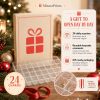 Firefighter Gear 2026 Christmas Countdown 24-Day Acrylic Ornaments Advent Calendar