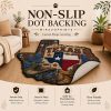 Vintage Monarch Butterfly Wildflower Botanical 3D Print Custom Shape Area Rug