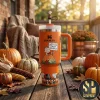 Snoopy Trick or Treat Halloween Purple Insulated 40oz Tumbler with Handle Snoopy Trick or Treat Halloween Purple Insulated 40oz Tumbler with Handle