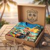 Jimmy Buffett Tribute It's 5 O'Clock Somewhere Margaritaville Tropical Island Life 3D Graphic T-Shirt