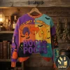 Winnie the Pooh and Friends Halloween Embroidered Crewneck Sweatshirt Winnie the Pooh and Friends Halloween Embroidered Crewneck Sweatshirt