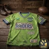 Canberra Raiders 45th Anniversary 1981 2026 Distressed Tie Dye V-Neck Shirt Canberra Raiders 45th Anniversary 1981 2026 Distressed Tie Dye V-Neck Shirt