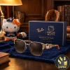 Popeye Limited Edition Gold Nautical Anchor Unisex Sunglasses Popeye Limited Edition Gold Nautical Anchor Unisex Sunglasses