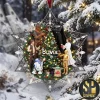 Personalized Sophia Fairytale Princess Castle Christmas Ornament Personalized Sophia Fairytale Princess Castle Christmas Ornament