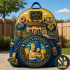 New England Patriots Gillette Stadium Loungefly Style 3D Mascot Mini Backpack New England Patriots Gillette Stadium Loungefly Style 3D Mascot Mini Backpack