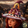 Personalized Villains Era Custom Halloween Quilted Witch Hat Personalized Villains Era Custom Halloween Quilted Witch Hat