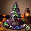Nightmare on Main Street Personalized Disney Halloween Quilted Witch Hat