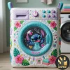 Personalized SpongeBob Krabby Clean Cartoon Quilted Laundry Basket