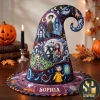 Personalized Villains Era Custom Halloween Quilted Witch Hat Personalized Villains Era Custom Halloween Quilted Witch Hat